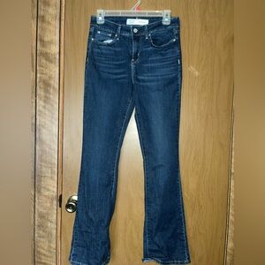 Signature by Levi Strauss Dark Blue Boot Cut Jeans